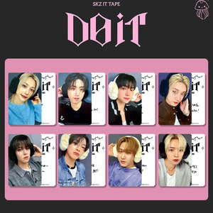 KPOP Straykids NOUVEL Album SKZ IT TAPE: DO IT 8Pcs/Set Carte postale Hyunjin Felix <span class=keywords><strong>Lee</strong></span> <span class=keywords><strong>Know</strong></span> Photocard holographique Carte laser Lomo - Product Image 5