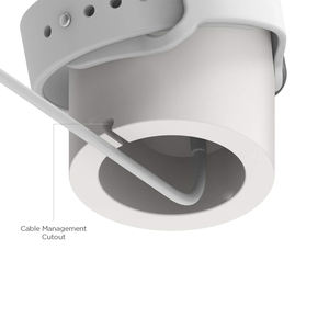 Soporte de carga de silicona para <span class=keywords><strong>Apple</strong></span> <span class=keywords><strong>Watch</strong></span> Series 7, 6, 5, 4, 3, 2, 1 <span class=keywords><strong>SE</strong></span>, soporte de cargador de 45mm, 44mm, 42mm, 41mm, <span class=keywords><strong>40mm</strong></span> y 38mm - Product Image 4