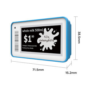 MinewTag STag21F Etiqueta Electrónica para Refrigerador de 2.13 Pulgadas, Bicolor, con Tinta Electrónica, Plástico ABS, Inalámbrica, para Congelador, con Indicación de Temperatura Baja - Product Image 2