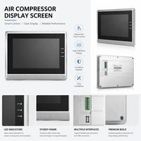 Controlador PLC Delta MAM 860 de 7 Pulgadas, Modelo 1036, Piezas para Compresor de Aire Industrial, Válvula Termostática, Sistema de Control Inteligente Metálico