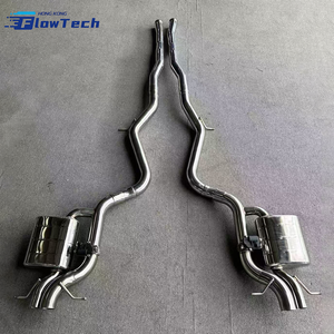 Sistema de escape de acero inoxidable para Mercedes-Maybach S680 W222 6.0T Catback con válvula activa, ajuste directo - Product Image 6