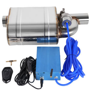 自動車 パフォーマンス フローマスター エキゾーストマフラーバルブ ステンレス製 リモコン可変サイレンサー 排気ポンプ - Product Image 1