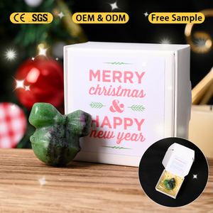 Whosale High Quality Natural Healing Crystal Stone Christmas Gift Box Like <b>Socks</b> Candies Type - Product Image 3