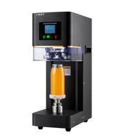Machine à sceller les canettes de haute qualité, modèle semi-automatique, sertisseuse de bouteilles, modèle non rotatif, levage automatique avec brevet