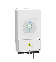 Convertisseur solaire hybride monocristallin au lithium-ion 6 kW 48 V, chargeur solaire MPPT 80 A, sortie 220 VAC, utilisation commerciale, norme européenne TUV/CE