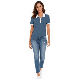 Chemise d'été décontractée pour femme, respirante, 100 % coton, séchage rapide, écologique, légère et douce, à manches courtes - Product Image 1