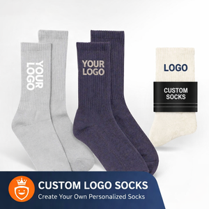 Design Custom Logo <strong>Socks</strong> Jacquard Knitted Print Athletic Sport <strong>Sock</strong> Customised Men Sport Gym Cotton <strong>Socks</strong> - Product Image 1