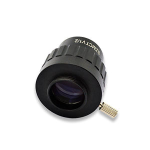 0.5X 스테레오 현미경 1/2 CCD 카메라 TV 인터페이스 어댑터 렌즈, 삼안 현미경 카메라 작업 영역 확대용 - Product Image 2