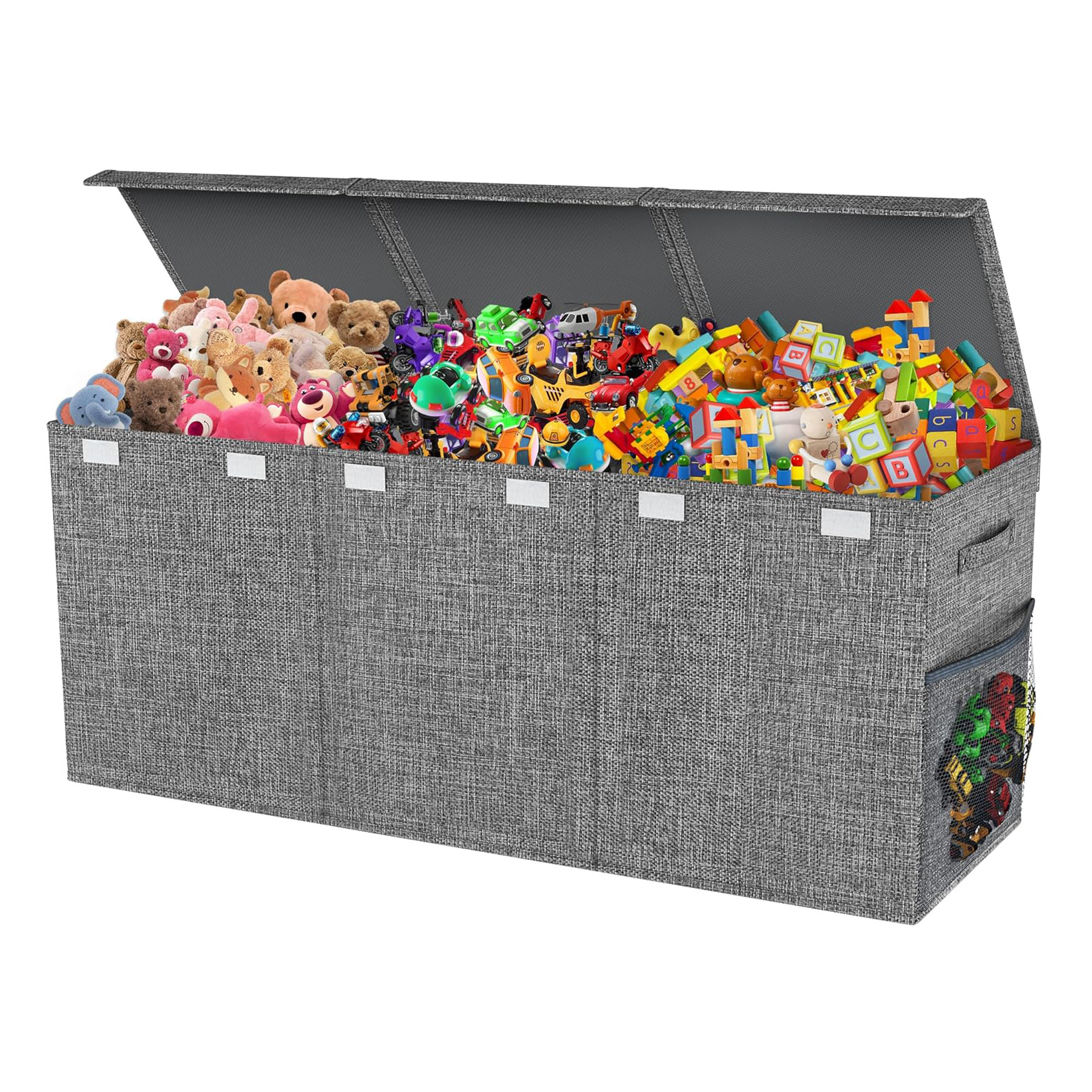 Extra Large Toy Box Collapsible Sturdy Kids Toy Chest Toy Storage ...