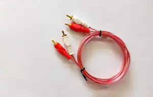 2RCA-2RCA ऑडियो वीडियो केबल के लिए सेट-टॉप बॉक्स वीसीआर डीवीडी 3m