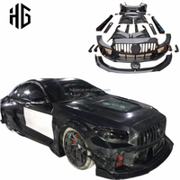 Vente en gros de kits carrosserie pour Mercedes Benz Classe C W205 C180 C200 C300 : lèvre de pare-chocs avant, diffuseur de pare-chocs arrière, spoiler, cache-moteur