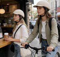 Casque de vélo élégant style casquette pour adultes, aspect casquette de baseball, certifié CE CPSC, respirant et réglable, pour hommes et femmes