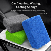Éponge de lavage de voiture épaissie, très absorbante, sans peluches, pour le detailing automobile, grande taille personnalisée, éponge de beauté automobile