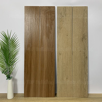 Nouvelle conception de carreaux en bois pleine masse 150x900mm, aspect bois pour salon, carrelage en porcelaine