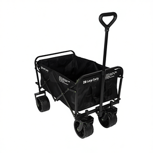 Carrito de Playa Plegable DB de Gran Capacidad, 100L, con Ruedas Grandes y Construcción Resistente - Product Image 1