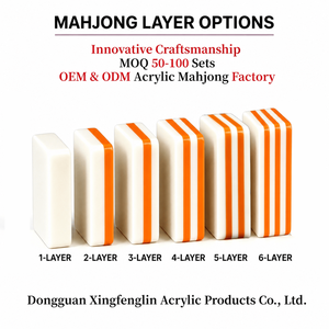 Set Personalizzato di 160 Tessere Mahjong in Acrilico a Tema Halloween <span class=keywords><strong>con</strong></span> Zucche, Fantasmi, Pipistrelli, Gatti Neri, Cappelli da Strega, Reti di <span class=keywords><strong>Ragno</strong></span>, Pozioni - Product Image 3