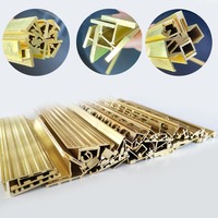 Profilé d'angle en laiton pour escalier, fabricant spécialisé, bande de finition en céramique et cuivre sur mesure pour carrelage de salon