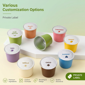 Caja dispensadora de cápsulas de té verde Matcha K-Cup para cafeteras K-Cup, venta al por mayor, OEM, etiqueta privada, suministro personalizado - Product Image 2