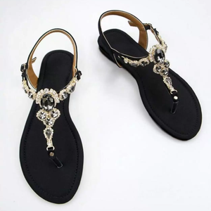 Sandalias Planas de Playa para Mujer, Diseño de Alta Calidad 2026, Chanclas Transpirables y Modernas, Calzado Casual - Product Image 1