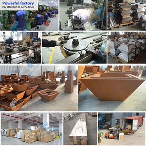 Bol à feu de <span class=keywords><strong>piscine</strong></span> en acier Corten personnalisé extérieur foyer caractéristique de l'eau <span class=keywords><strong>piscine</strong></span> Spa Massage cascade - Product Image 6