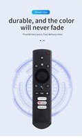 Télécommande populaire de remplacement noire à 18 boutons, personnalisable, avec code fixe, garantie 12 mois, en ABS et silicone