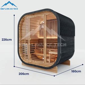 Cabine de sauna en cèdre rouge en gros - Personnalisation OEM/ODM, 4-5 personnes, Chauffage rapide 6kW, Nettoyage facile, Faible MOQ, Approvisionnement en vrac pour Gym/<span class=keywords><strong>SPA</strong></span>/Hôtel - Product Image 3