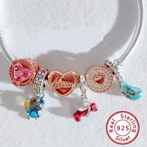 Abalorios Originales Pando DIY para Joyería, Estilo Pan, Modernos, Unisex, de Plata de Ley 925 para Creación de Joyas - Product Image 3