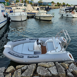 RIB390C Bateau à côtes gonflables stables et pliantes <span class=keywords><strong>pour</strong></span> 5 personnes avec matériau PVC/HYPALON - Product Image 2