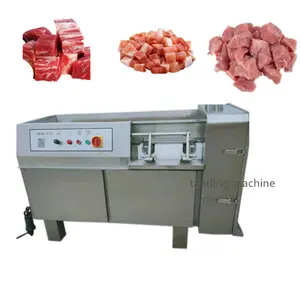 Bangkok Steak Rundvlees Snijden Mechine Kippenvleesblokjes Snijmachine Vers Vlees Snijmachine