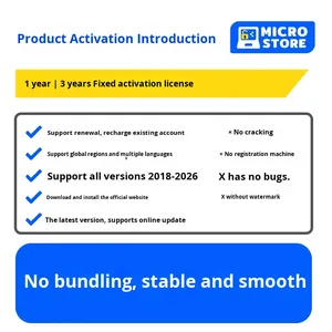 Activación Original de <span class=keywords><strong>Software</strong></span> CAD 2018-2026, Versión Internet, Instalación Remota, Paquete Compatible, Disponible en Stock - Product Image 6