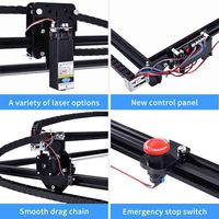 BLACK LASER 6550 Mini Router CNC de Escritorio para Madera, Máquina de Grabado y Corte Láser de Diodo con Módulo Láser Opcional