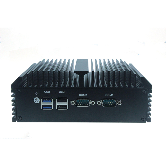 Industrial Personal Computer Fanless N100 Quad-core Network Security Soft Routing 4 Network Port I226 Gigabit Network Card