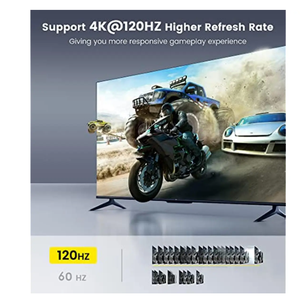 สวิตช์แยกสัญญาณ <span class=keywords><strong>HDMI</strong></span> <span class=keywords><strong>8K</strong></span> 60Hz <span class=keywords><strong>2.1</strong></span>แยก4K 120Hz ตัวแยก <span class=keywords><strong>HDMI</strong></span> 2.0สองทิศทาง1X2หรือ2X1สำหรับ PS4 Xbox PS5 - Product Image 2