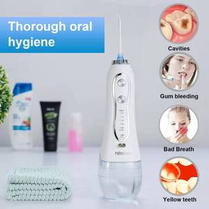 H2ofloss <span class=keywords><strong>2023</strong></span>, el Más Vendido, Irrigador Bucal Inalámbrico Aquapick, Palillo de Dientes Eléctrico, 300 ml, para el Hogar, Viajes, Hotel, USB, Batería, Plástico - Product Image 5