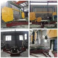 Machine à scier au fil pour pierre, machine à scier au fil pour blocs de marbre, machine à scier au fil diamanté pour blocs de granit