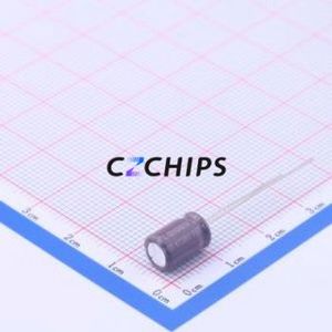 Condensador Electrolítico de Aluminio de Montaje Pasante EGS2GM010E09OT, D6.3xL9mm, 1uF, 20%, 400V, 70mA-100kHz - Product Image 2