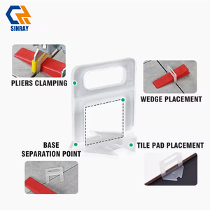100 Clips <span class=keywords><strong>de</strong></span> Nivelación para Azulejos <span class=keywords><strong>de</strong></span> PP+Metal Anodizado, Diseño Moderno y Resistente, Grosor <span class=keywords><strong>de</strong></span> 0.5-3mm, Impermeables, 1 Año <span class=keywords><strong>de</strong></span> Garantía - Product Image 5