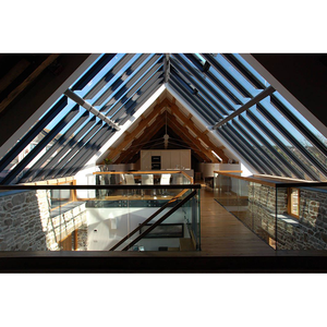 2020 Classique Style Imperméable À L'eau <span class=keywords><strong>3</strong></span> Saisons En Aluminium Cathédrale Véranda En Verre Trempé Couloir En Résidence - Product Image 2