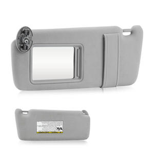 Pare-soleil gris 74320-06780-B0 pour Toyota Camry, fixation au toit sans éclairage, lot de deux - Product Image 1