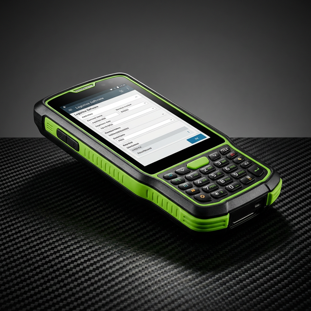 Rugged Handheld PDA 1D 2D Barcode Scanner Mobile Computer with Grip for Warehouse Inventory Logistics AUTOID 3P Dj