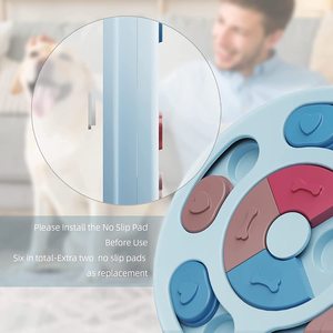 Sıcak satış sağlıklı PP malzeme BPA içermeyen vantuz kaymaz eğitimi yavaş dağıtım besleme bulmaca oyuncak köpek için kase yavaş besleyici - Product Image 2