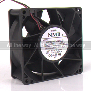 พัดลมระบายความร้อน09238RG-24N-CUD อินเวอร์เตอร์เวอร์เตอร์เวอร์เตอร์เวอร์90X90X38MM แอร์ขนาด9ซม. 9038 DC24V NMB 12V 48V - Product Image 3