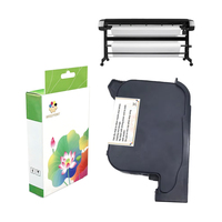 Tinta Wiseprint Compatible con HP45 51645A a Base de Agua, 42 ml, Garantía de 24 Meses, Tinta de Pigmento para Máquinas de Impresión Textil, Plotter, Inyección de Tinta TIJ para Cartuchos
