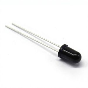 โฟโตไดโอด <span class=keywords><strong>SFH213FA</strong></span>, ตัวรับสัญญาณอินฟราเรดแบบไวต่อแสง, มุมมอง ±10 ° เส้นผ่านศูนย์กลาง 5 มม., ความยาวคลื่น 900 นาโนเมตร - Product Image 2