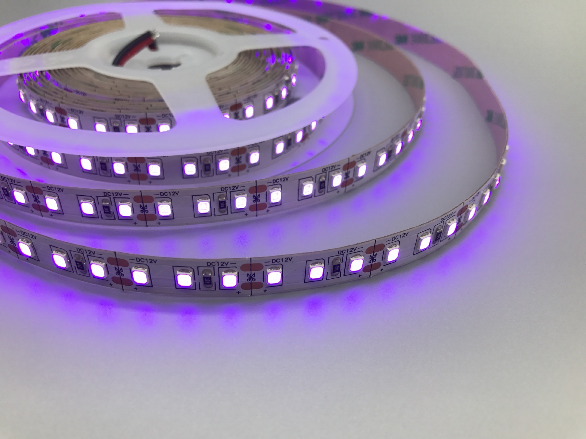 DC5V DC12V 2835 UV Led Light Strip 60leds/m 120leds/m