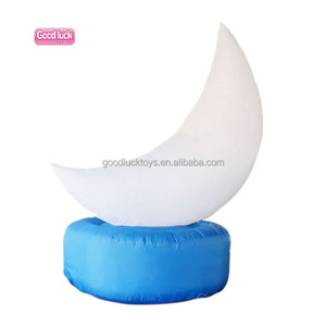 Ramadan Ballon gonflable décoratif LED étoile et lune avec éclairage LED festif d'agneau pour les célébrations - Product Image 3