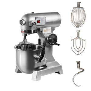 Mélangeur à pâte électrique planétaire économique de 20 litres pour cuisine commerciale, machine à mélanger la pâte, mélangeur à gâteau sur socle, mélangeur à gâteau industriel - Product Image 4