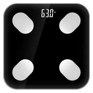 LEDEAST F48 Bathroom Tuya Mini Electronic Scale Body Weighing Scale Smart Body Fat Scale for Smart Life