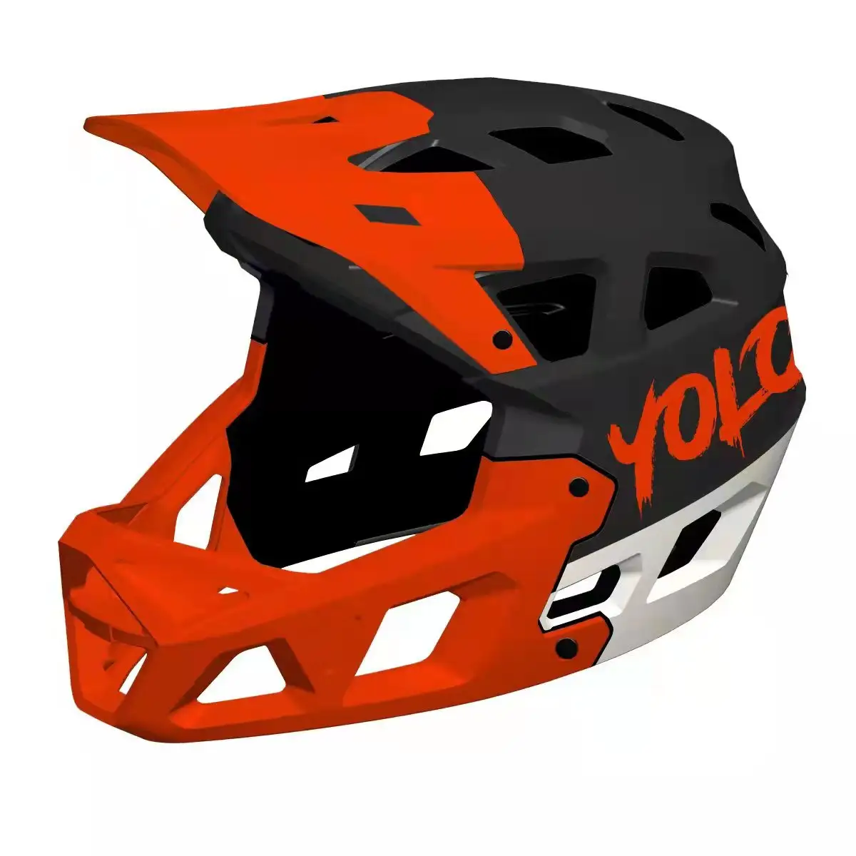 Voller Helm für All-Mountain-Rider-Fahrrads port Erwachsene Custom-Fahrrad Radfahren MTB-Helm Downhill-Helm Fahrrad