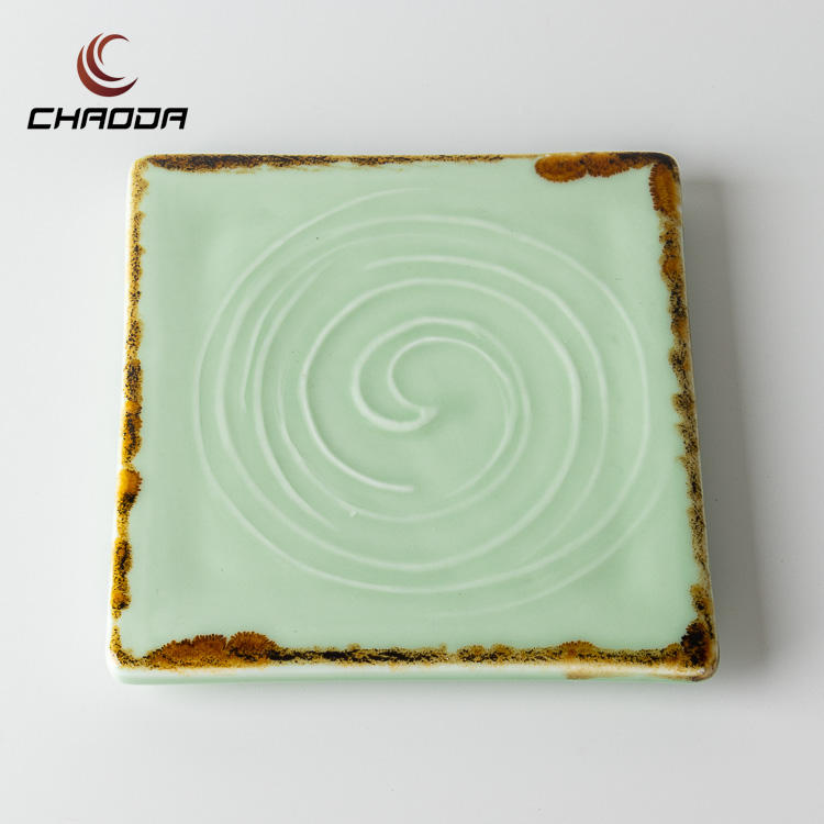 Verde 5,25 pulgadas L: 13,2 cm W: 13,2 cm H: 1,5 cm